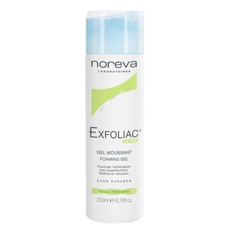 Гель NOREVA Exfoliac очищающий пенящийся 200мл х 2,   50% скидка