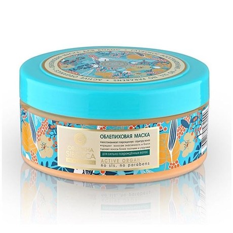 Natura Siberica маска Professional Облепиховая Глубокое восстановление 300мл