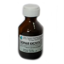 Борной кислоты раствор спиртовой флакон (раствор для наружного применения) 3% 25мл