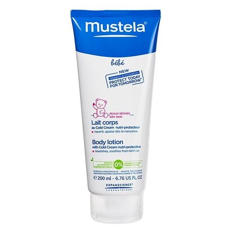 MUSTELA Bebe молочко детское для тела защитное с кольд-кремом 125мл