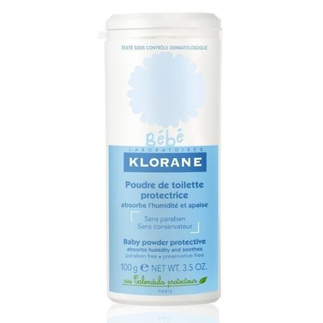 Присыпка детская KLORANE защитная 100г