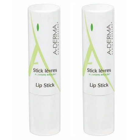 А-ДЕРМА бальзам для губ 4г + 4г