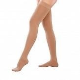 Чулки компрессионные 1-кл. с микрофиброй разм. L (беж.) (арт. 1С202)