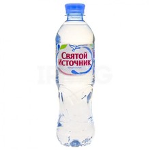 Вода питьевая СВЯТОЙ ИСТОЧНИК 0,5 (негаз.)
