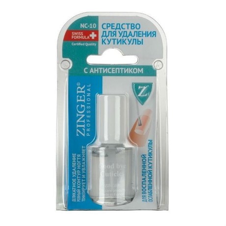 Средство ZINGER GOOD BY CUTICLES для удаления кутикулы 12мл (800001/10 NC-10)