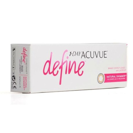 Линзы 1-DAY ACUVUE DEFINE 30 естествен. сияние 8.5 -5.00