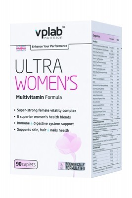 VP laboratory Ultra Womens Multivitamin Formula   90капсул Витамины для женщин 