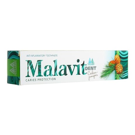 Малавит дент зубная паста кедр и можжевельник 75г