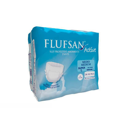 Подгузники-трусики FLUFSAN ACTIVE MAXI M, 14 шт.