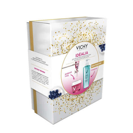 VICHY IDEALIA набор (крем для нормальной и комбинированной кожи 50мл + пенка очищающая 150мл)
