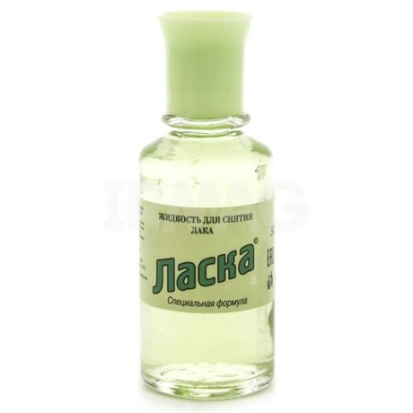 Жидкость для снятия лака ЛАСКА 40мл (пластик)