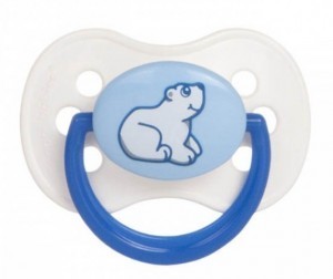 Соска-пустышка CANPOL BABIES латексная круглая "Животные" (6-18мес.) (арт. 22/602)