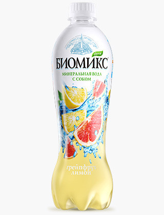 Вода минеральная ЛИПЕЦКАЯ со вкусом грейпфрута-лимона 0,4л (газ.)