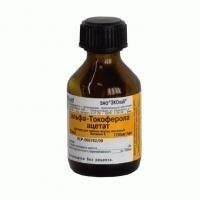 Альфа-Токоферола ацетат (Витамин E) флакон (раствор масляный оральный) 10% 20мл