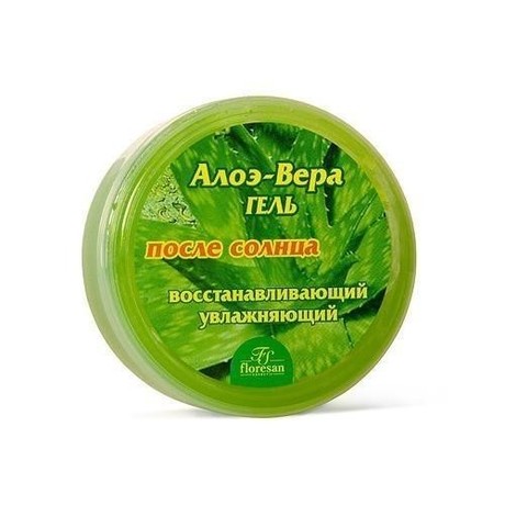 Гель АЛОЭ ВЕРА после солнца увлажняющий против ожогов 125мл (Ф-226T)