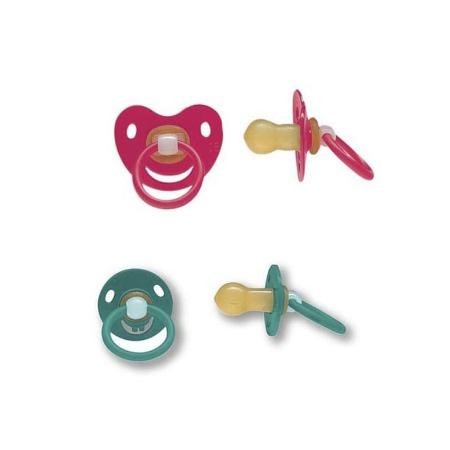 Соска-пустышка BABY FRANK латекс. "Вишня" (0-3 мес.) (арт. 204890)