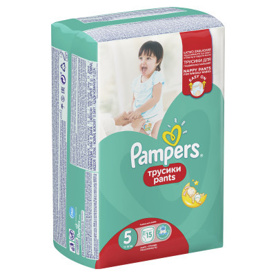 Подгузники-трусики PAMPERS Pants (11-18кг), 14 шт.