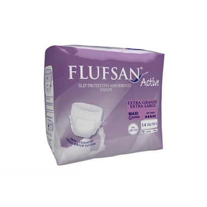 Подгузники-трусики FLUFSAN ACTIVE MAXI L , 14 шт.