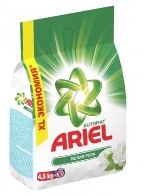 Порошок стиральный ARIEL автомат Белая роза 4,5кг