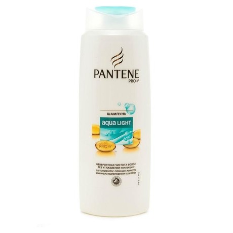 Шампунь PANTENE PRO-V Aqua Light Легкий питательный для тонких, склонных жирности 600мл