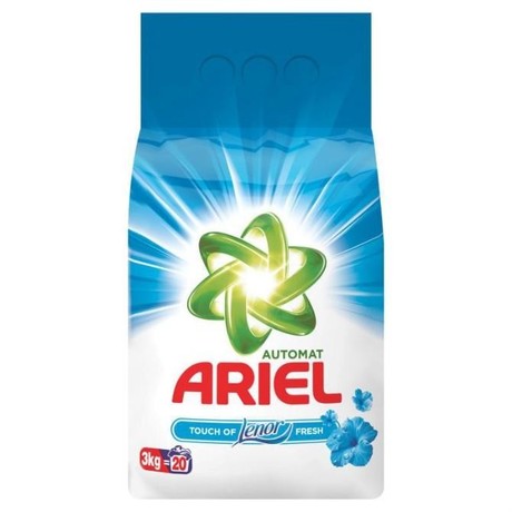 Порошок стиральный ARIEL автомат Touch of Lenor fresh 3кг