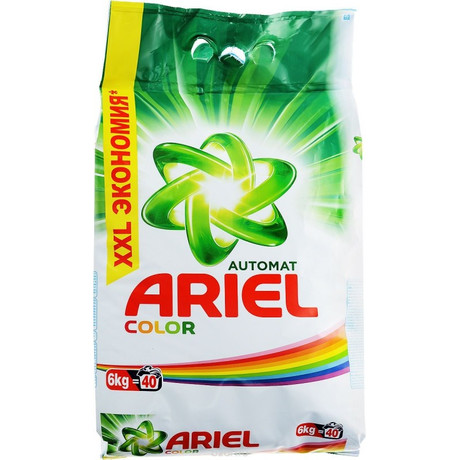 Порошок стиральный ARIEL автомат Color 6кг