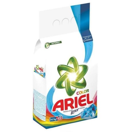 Порошок стиральный ARIEL автомат Touch of Lenor Fresh Color 3кг