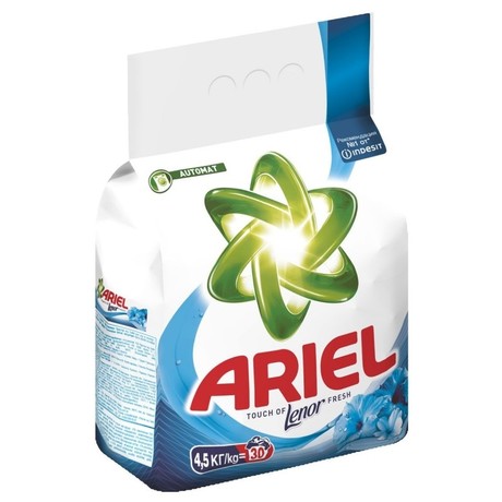 Порошок стиральный ARIEL автомат Touch of Lenor fresh 4,5кг