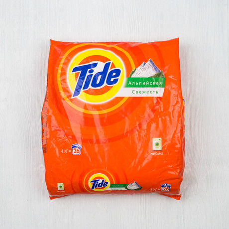 Порошок стиральный TIDE Автомат "Альпийская свежесть" 4кг