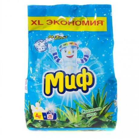 Порошок стиральный МИФ Автомат "Свежесть алоэ" 4кг