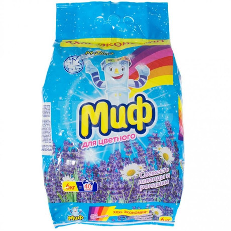 Порошок стиральный МИФ Автомат "Свежесть лаванды и ромашки" 6кг