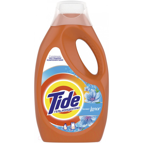 Гель для стирки TIDE Touch of Lenor Fresh жидкий 1,235л