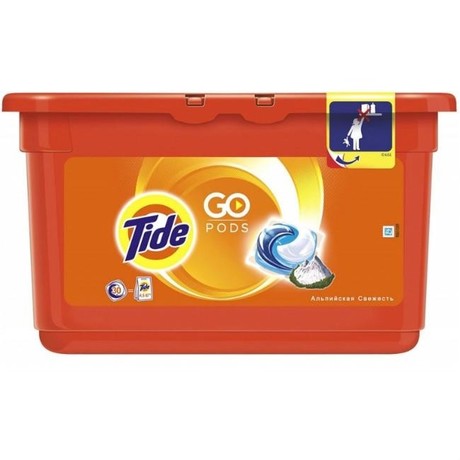 Средство для стирки TIDE Color жидкое в капсулах  24,8г №, 30 шт.
