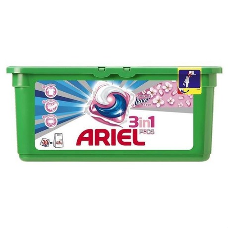 Гель для стирки ARIEL автомат Liquid Capsules Color жидкий в  капсулах 27г, 30 шт.