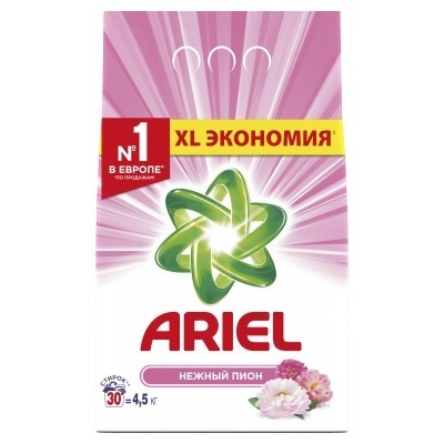 Порошок стиральный ARIEL автомат Нежный пион 4,5кг
