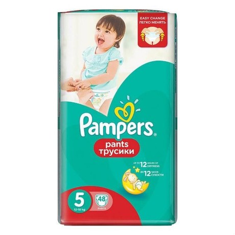 Подгузники-трусики PAMPERS Pants Junior (12-18кг), 152 шт.