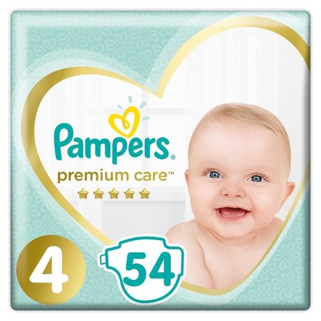 Подгузники PAMPERS Premium Care Maxi (9-14кг), 54 шт.