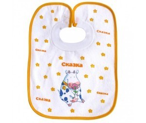 Нагрудник детский СКАЗКА на липучке (арт. 2181)