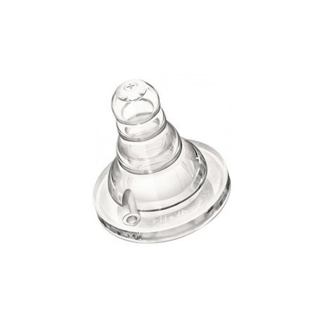 Соска AVENT силиконовая быстрый поток Стандарт, 2 шт. (арт. 8383)
