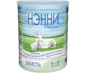 Смесь молочная НЭННИ Классик адаптированная на основе козьего молока (с рожден.) 800г