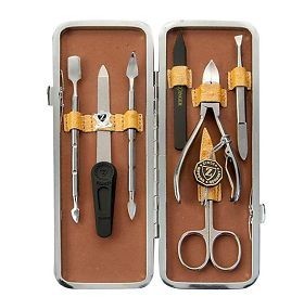 Набор ZINGER маникюрный 7 предметов (арт. MS-401-S)