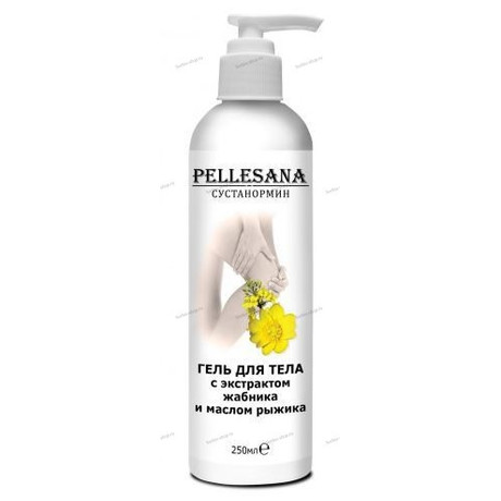 Гель PELLESANA Сустанормин для тела с экстрактом жабника и маслом рыжика 250мл