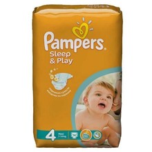 Подгузники PAMPERS Sleep & Play Maxi (9-14кг) р.4, 14 шт.