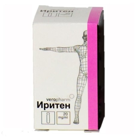 Иритен флакон (концентрат для приготовления раствора для инфузий) 20мг/мл 15мл