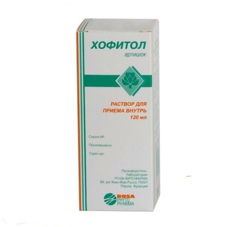 Хофитол флакон (раствор для приема внутрь) 20г/100мл 120мл (4 + 1)