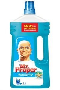 MR.PROPER жидкость для мытья полов и стен Океан 1000мл
