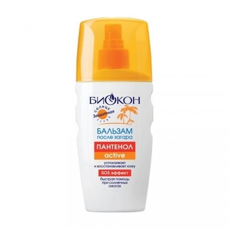 Бальзам косметический БИОКОН "Солнцезащитная серия" Пантенол-activ после загара 160мл
