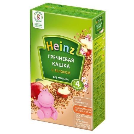 Каша ХАЙНЦ без молока гречка/яблоко (с 4 мес.) 250г