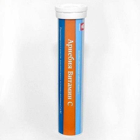 Арнебия Витамин C  таблетки шипучие 4 г, 20 шт.