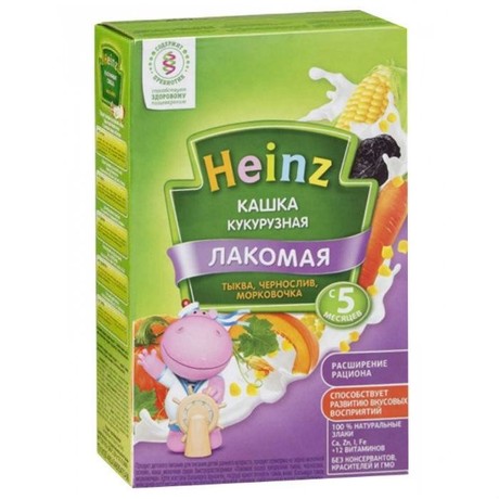 Каши heinz с черносливом